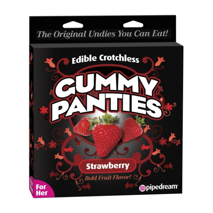 EDIBLE CROTCH GUMMY PANTIES STRAWBERRY EDIBLE CROTCH GUMMY PANTIES STRAWBERRY