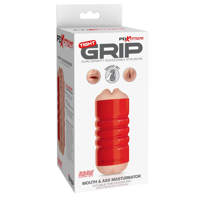 MOUTH & ASS MASTURBATOR RED/LIGHT PDX EXTREME TIGHT GR MOUTH & ASS MASTURBATOR RED/LIGHT PDX EXTREME TIGHT GR