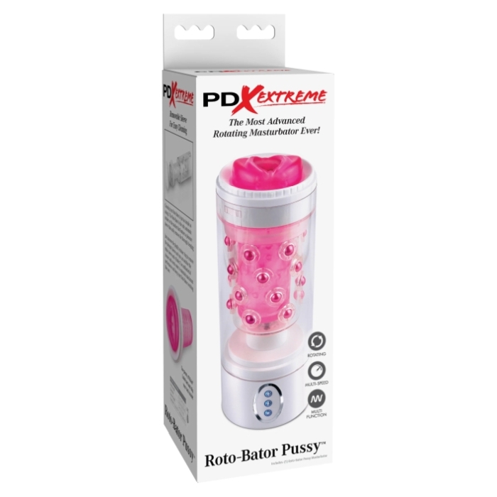 PDX EXTREME ROTO-BATOR PUSSY - PINK PDX EXTREME ROTO-BATOR PUSSY - PINK