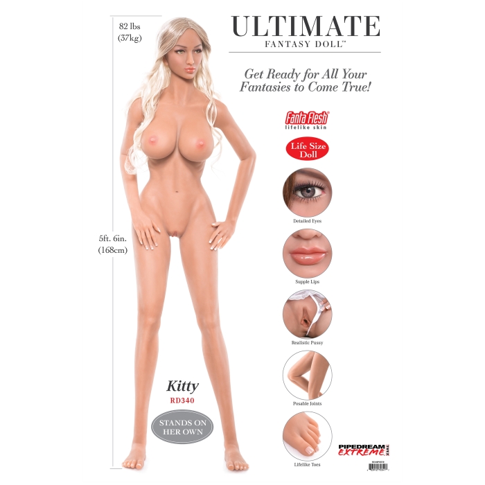 KITTY - ULTIMATE FANTASY DOLL - 5'6" (168cm)