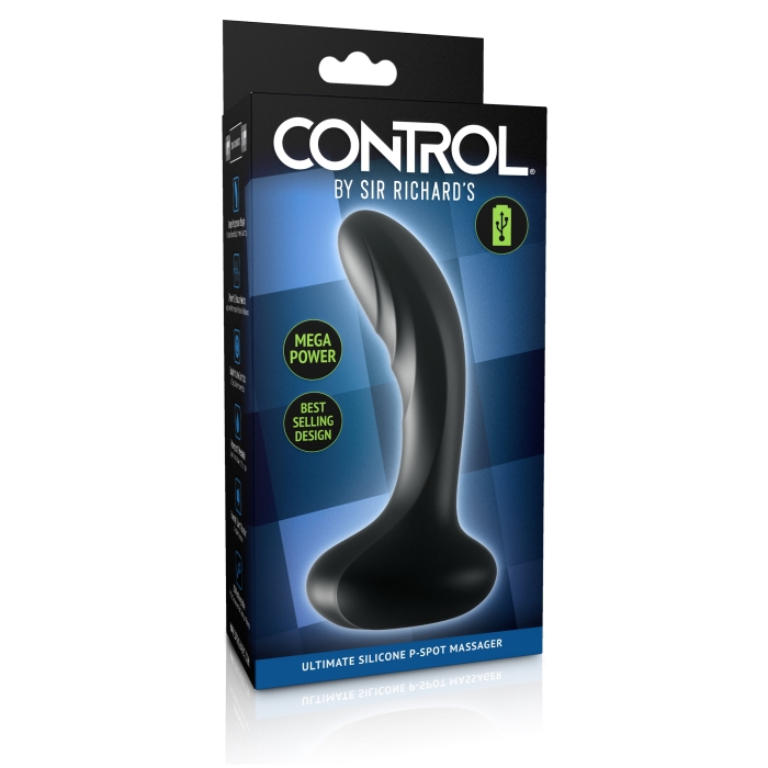 SIR RICHARD'S CONTROL ULTIMATE P-SPOT MASSAGER - BLACK SIR RICHARD'S CONTROL ULTIMATE P-SPOT MASSAGER - BLACK