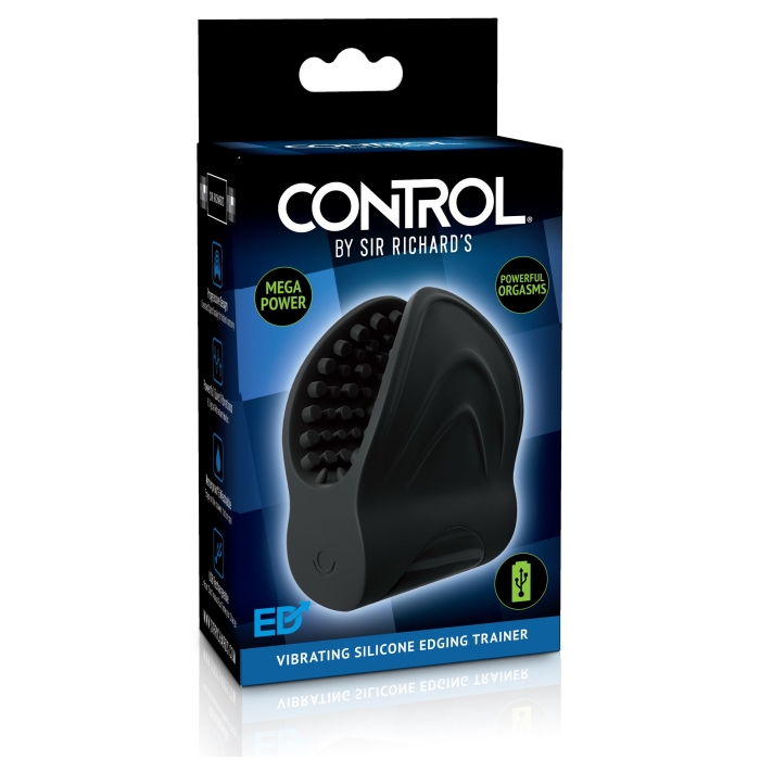 SIR RICHARD'S CONTROL VIBRATING EDGING TRAINER - BLACK SIR RICHARD'S CONTROL VIBRATING EDGING TRAINER - BLACK