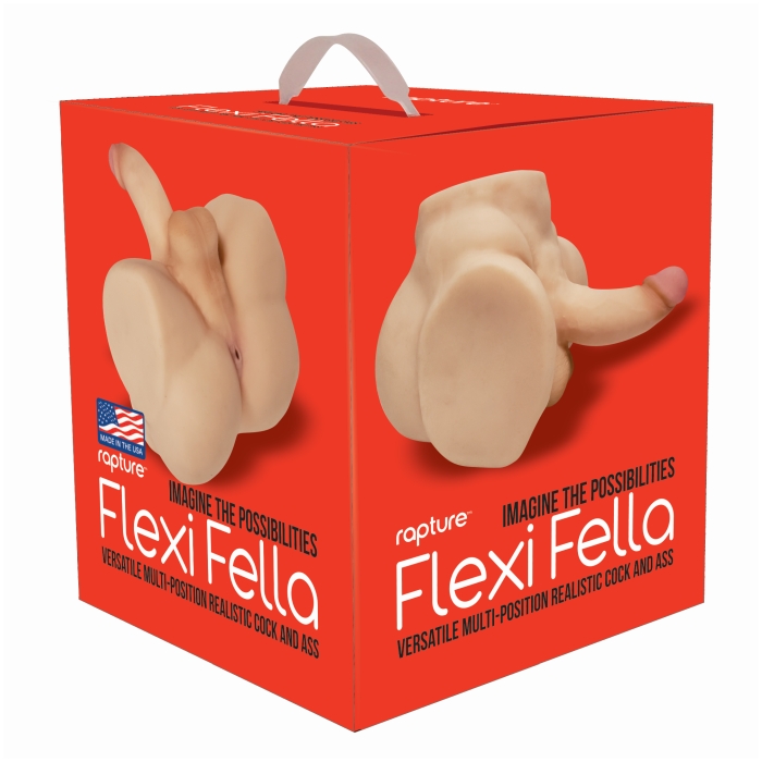 FLEXI FELLA VERS MULTI-POSITION REALISTIC COCK & ASS FLEXI FELLA VERS MULTI-POSITION REALISTIC COCK & ASS