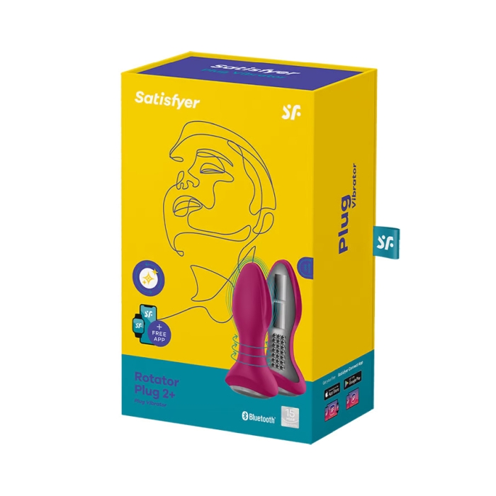 ROTATOR PLUG 2+ - FUSCHIA ROTATOR PLUG 2+ - FUSCHIA