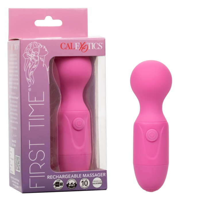MASSAGER PINK FIRST TIME RECHARGEABLE MASSAGER PINK FIRST TIME RECHARGEABLE