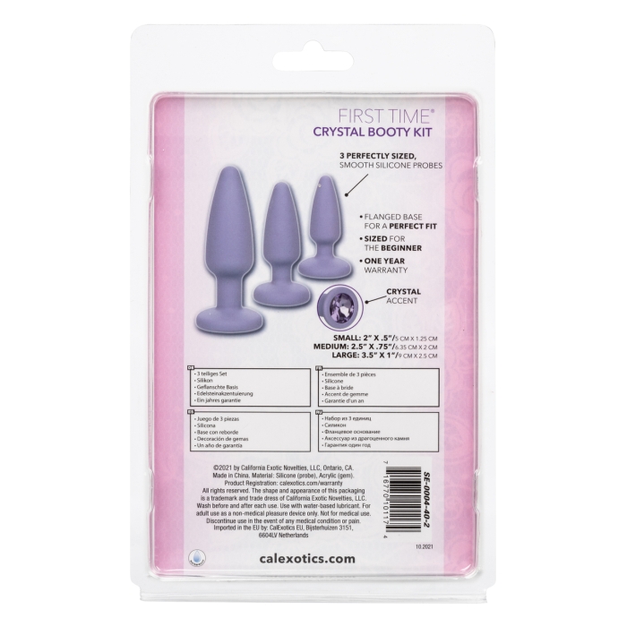 FIRST TIME CRYSTAL BOOTY KIT - PURPLE