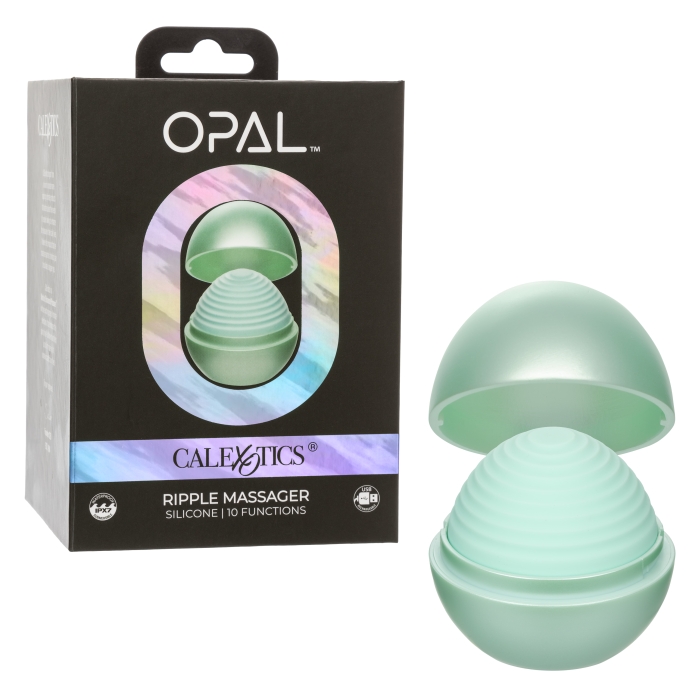 MASSAGER GREEN 10X OPAL RIPPLE MASSAGER GREEN 10X OPAL RIPPLE