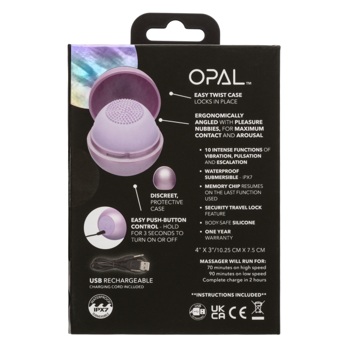 MASSAGER PURPLE 10X OPAL TICKLER