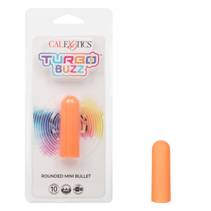MINI BULLET ORANGE TURBO BUZZ ROUNDED MINI BULLET ORANGE TURBO BUZZ ROUNDED