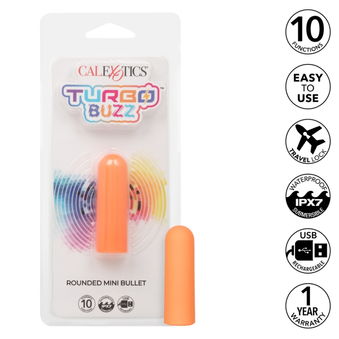 MINI BULLET ORANGE TURBO BUZZ ROUNDED