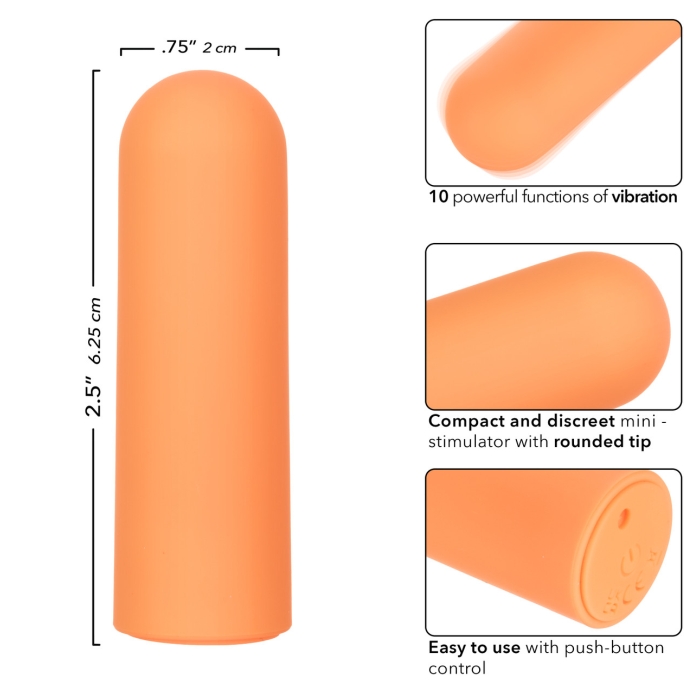 MINI BULLET ORANGE TURBO BUZZ ROUNDED
