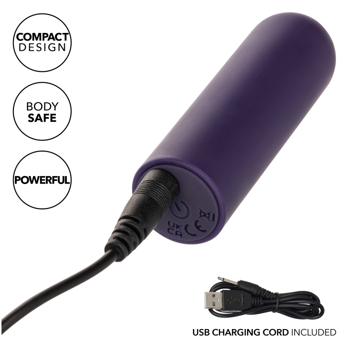 TURBO BUZZ ROUNDED MINI BULLET - PURPLE