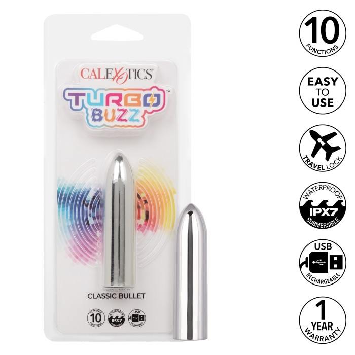 TURBO BUZZ CLASSIC BULLET - SILVER