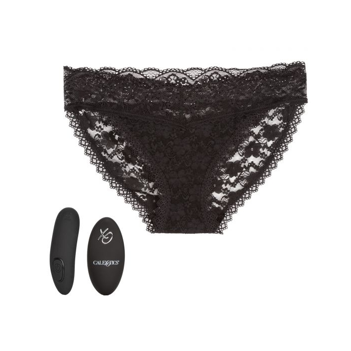 REMOTE CONTROL LACE PANTY SET - L/XL