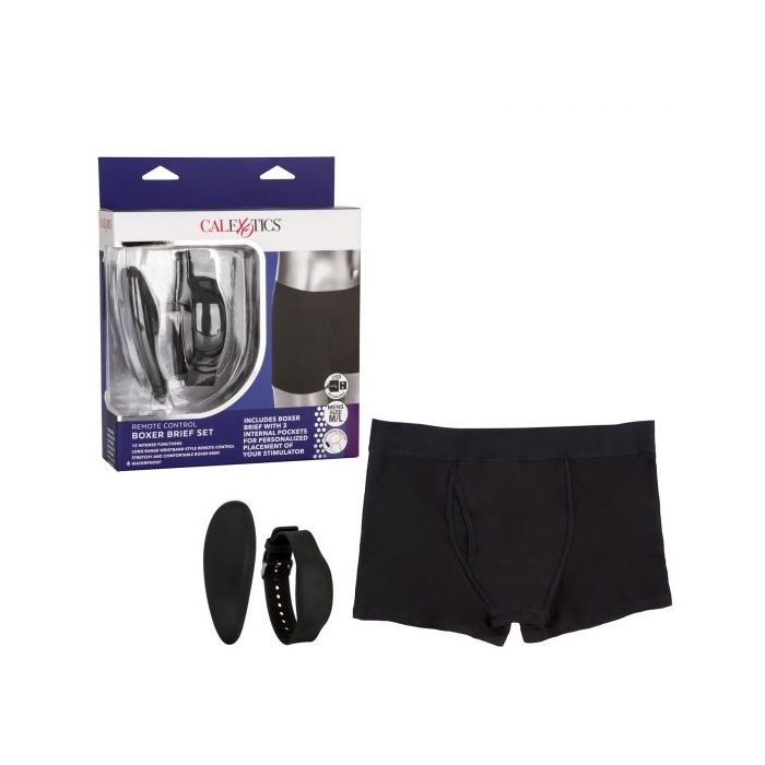 REMOTE CONTROL BOXER BRIEF SET - M/L REMOTE CONTROL BOXER BRIEF SET - M/L