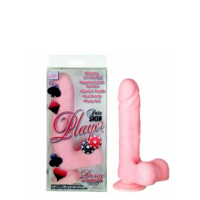 PLAYER DONG WITH SUCTION CUP 6.25 - IVORY PLAYER DONG WITH SUCTION CUP 6.25 - IVORY