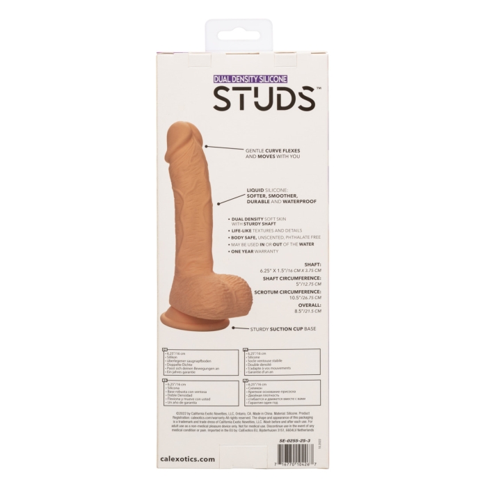DUAL DENSITY SILICONE STUDS 6.25"/16 CM - IVORY