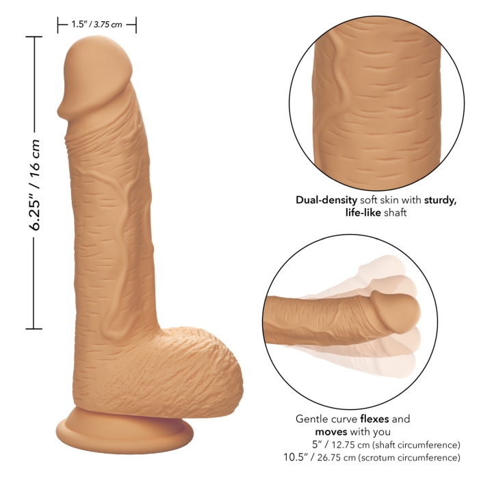 DUAL DENSITY SILICONE STUDS 6.25"/16 CM - IVORY