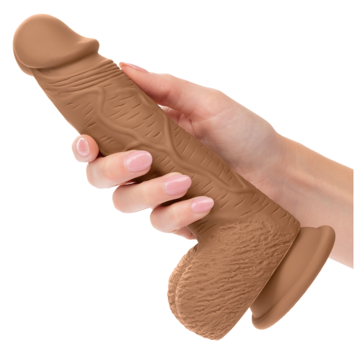 DUAL DENSITY SILICONE STUD 6.25" - BROWN