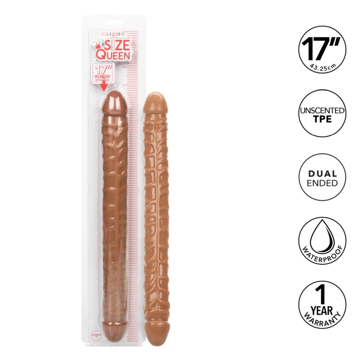 SIZE QUEEN 17"/43.25 CM - BROWN