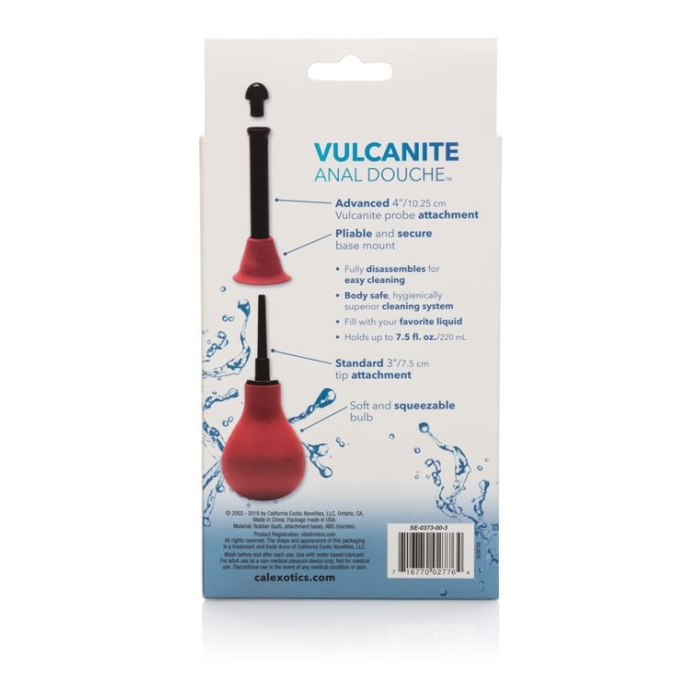 VULCANITE ANAL DOUCHE