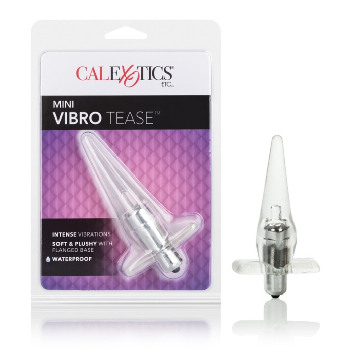 MINI VIBRO TEASE - CLEAR MINI VIBRO TEASE - CLEAR