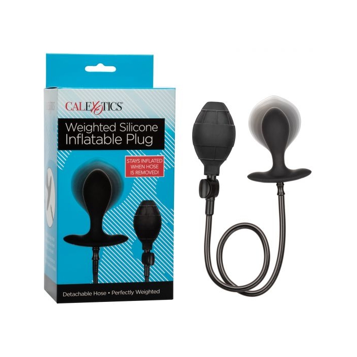 WEIGHTED SILICONE INFLATABLE PLUG WEIGHTED SILICONE INFLATABLE PLUG