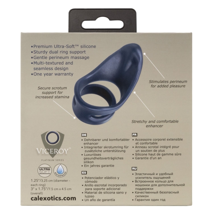 VICEROY PERINEUM DUAL RING - BLUE