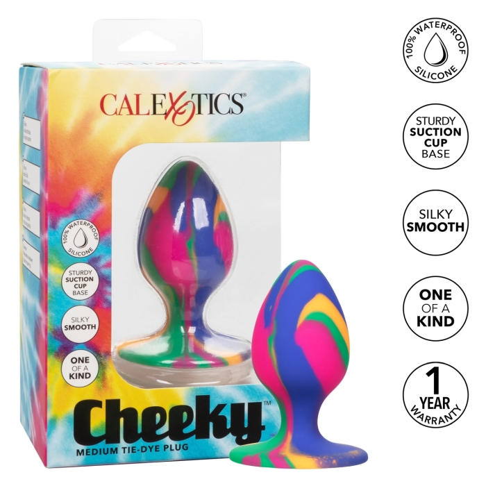 CHEEKY MEDIUM TIE-DYE PLUG CHEEKY MEDIUM TIE-DYE PLUG