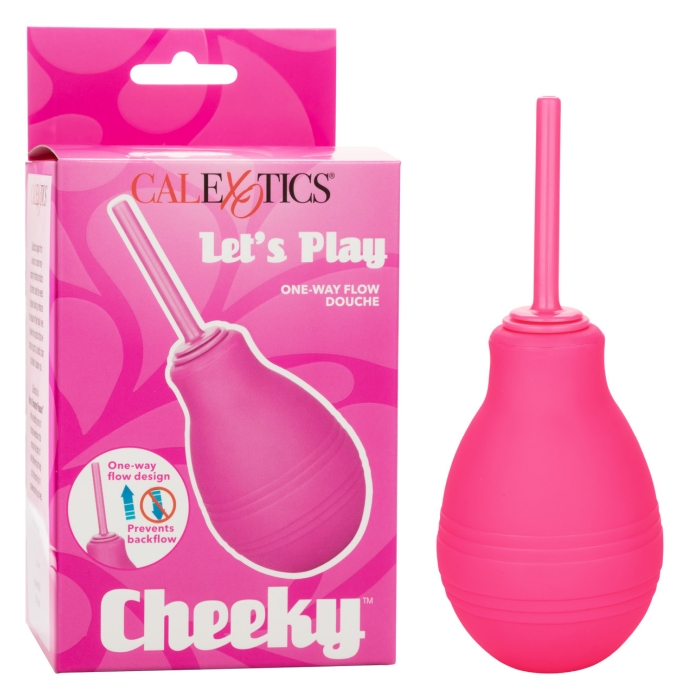 CHEEKY ONE-WAY FLOW DOUCHE - PINK CHEEKY ONE-WAY FLOW DOUCHE - PINK