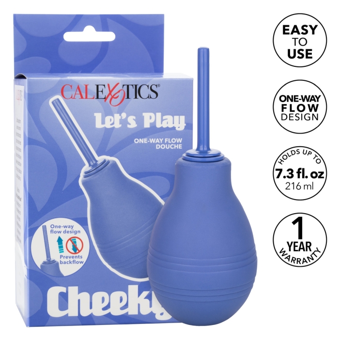 CHEEKY ONE-WAY FLOW DOUCHE - PURPLE