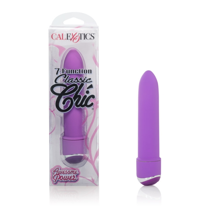 7 FUNCTION CLASSIC CHIC 4.25IN - PURPLE 7 FUNCTION CLASSIC CHIC 4.25IN - PURPLE