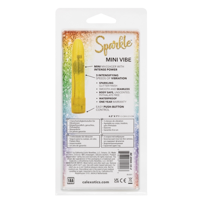 SPARKLE MINI VIBE - YELLOW