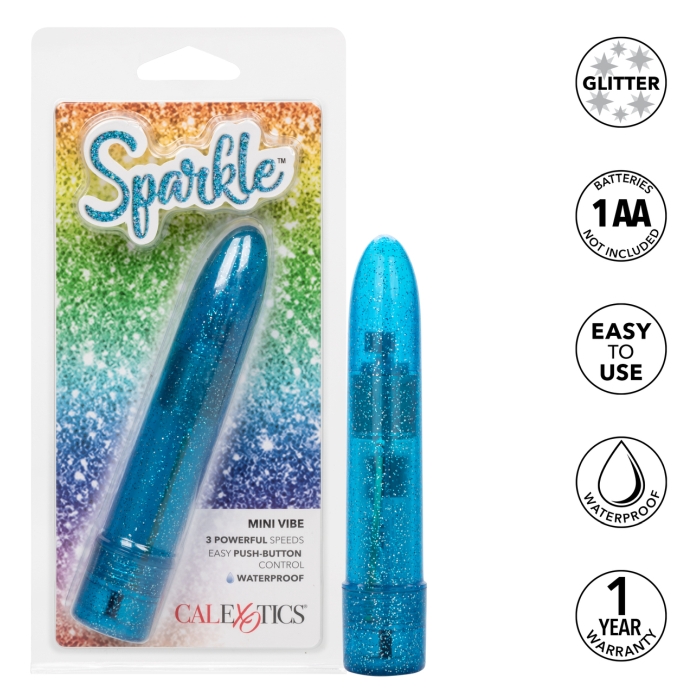 SPARKLE MINI VIBE - BLUE SPARKLE MINI VIBE - BLUE