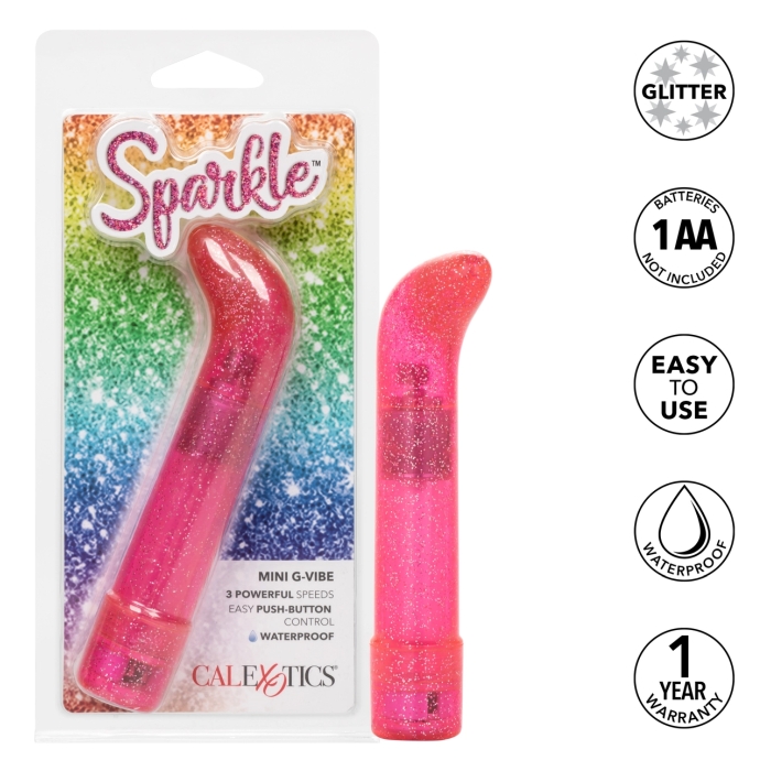 SPARKLE MINI G-VIBE - PINK SPARKLE MINI G-VIBE - PINK