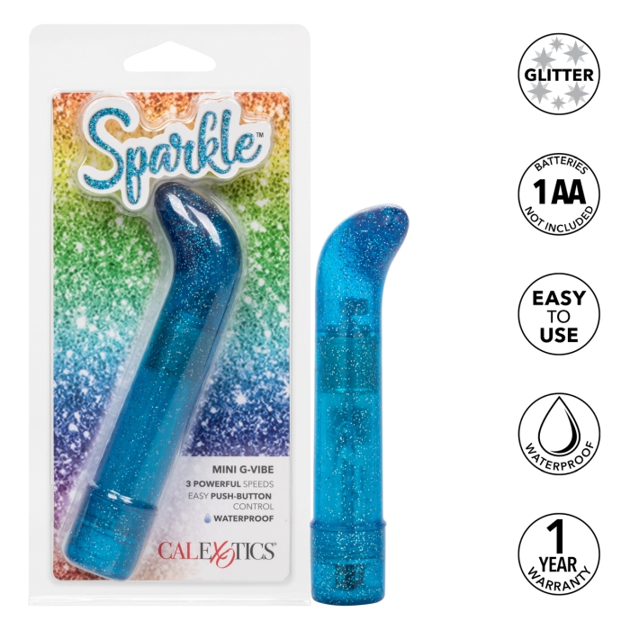 SPARKLE MINI G-VIBE - BLUE SPARKLE MINI G-VIBE - BLUE