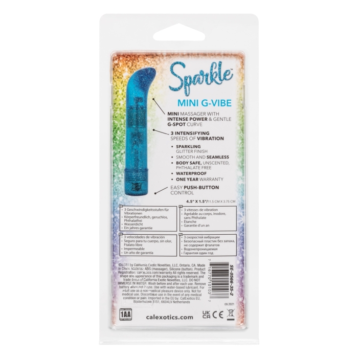 SPARKLE MINI G-VIBE - BLUE