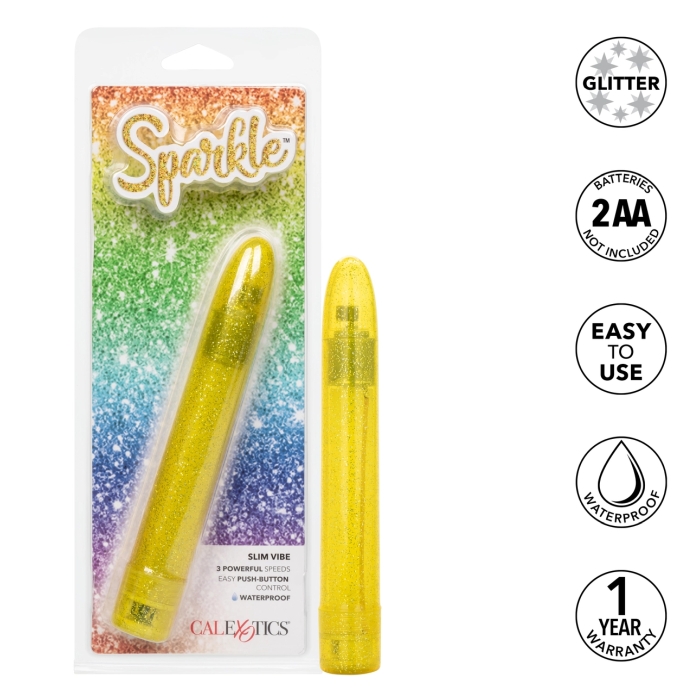 SPARKLE SLIM VIBE - YELLOW SPARKLE SLIM VIBE - YELLOW