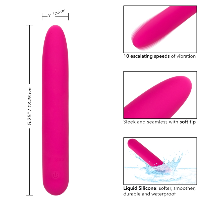 BLISS LIQUID SILICONE 10X VIBE - PINK