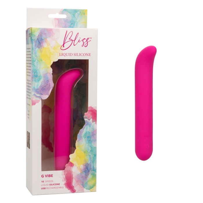 BLISS LIQUID SILICONE G 10X VIBE - PINK BLISS LIQUID SILICONE G 10X VIBE - PINK