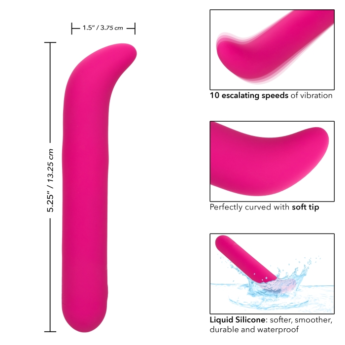 BLISS LIQUID SILICONE G 10X VIBE - PINK