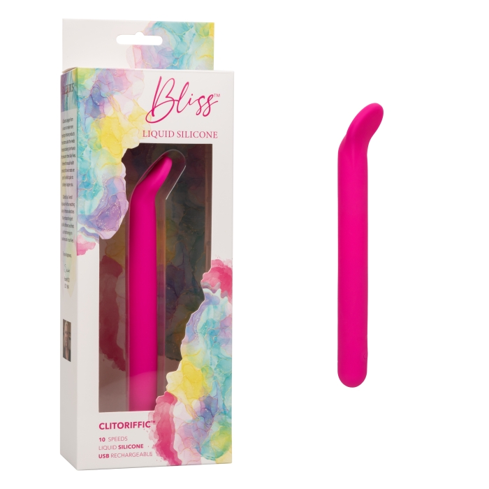 BLISS LIQUID SILICONE CLITORIFFIC 10X VIBE - PINK BLISS LIQUID SILICONE CLITORIFFIC 10X VIBE - PINK