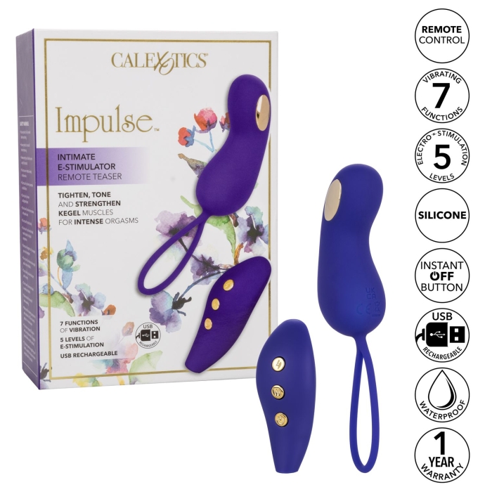 IMPULSE INTIMATE E-STIMULATOR REMOTE TEASER - PURPLE IMPULSE INTIMATE E-STIMULATOR REMOTE TEASER - PURPLE