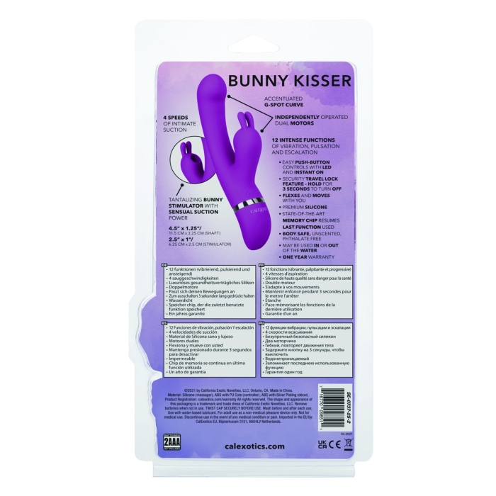 FOREPLAY FRENZY BUNNY KISSER - PINK
