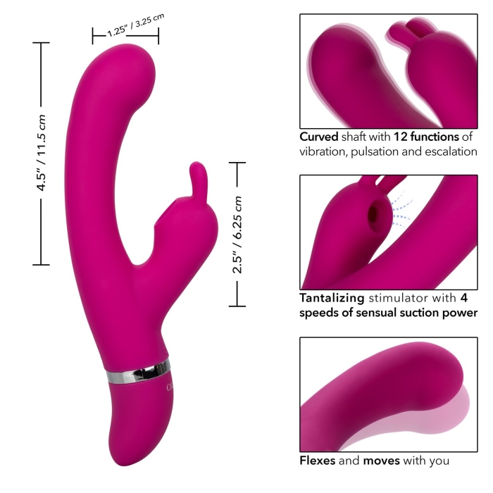FOREPLAY FRENZY BUNNY KISSER - PINK