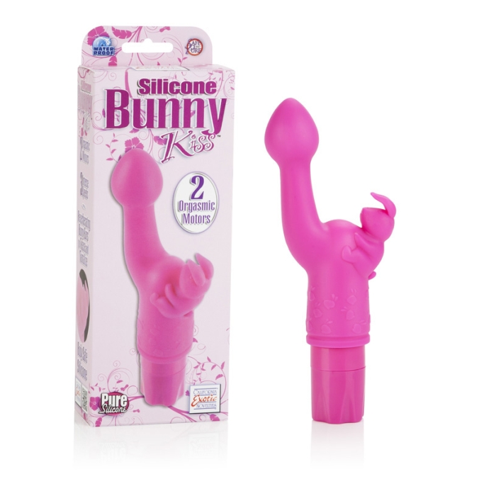 SILICONE BUNNY KISS-PINK SILICONE BUNNY KISS-PINK