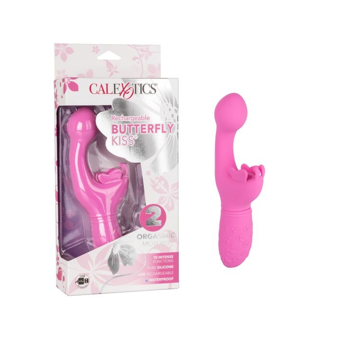 RECHARGEABLE BUTTERFLY KISS - PINK RECHARGEABLE BUTTERFLY KISS - PINK
