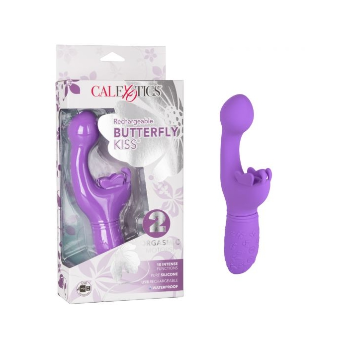 RECHARGEABLE BUTTERFLY KISS - PURPLE RECHARGEABLE BUTTERFLY KISS - PURPLE
