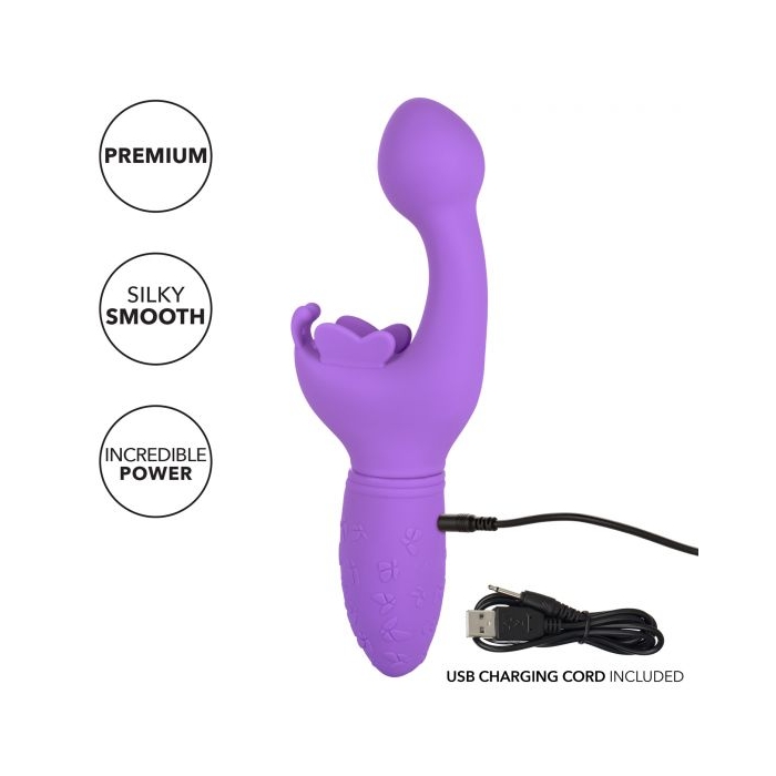 RECHARGEABLE BUTTERFLY KISS - PURPLE