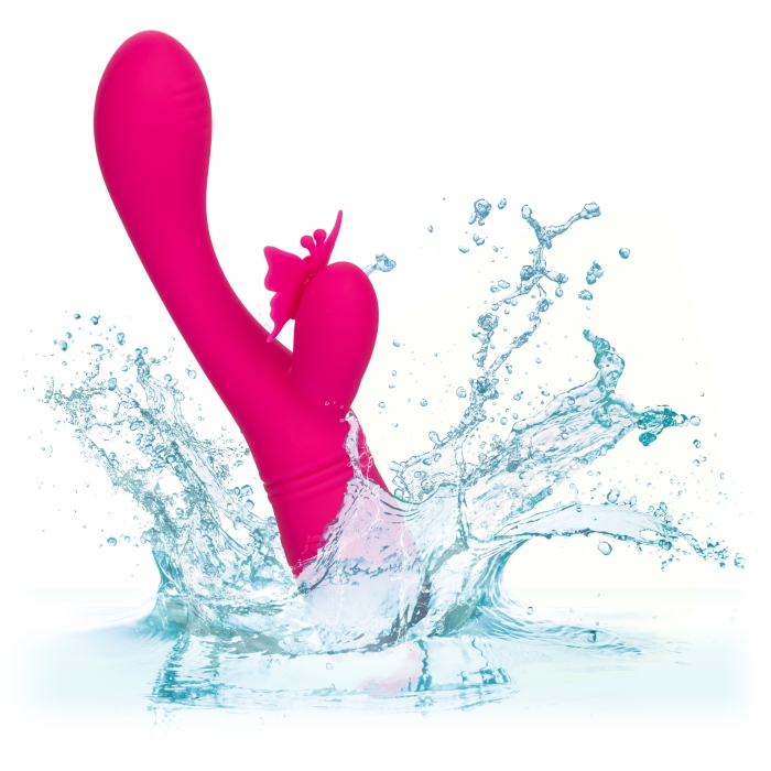 RECHARGEABLE BUTTERFLY KISS FLUTTER - PINK